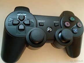 Bezdrôtový ovládač na PS3 - čierny