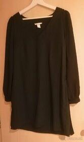 Čierne šaty zn. H&M, veľkosť 38 - 1