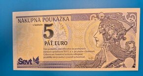 5€ šek Gabriš