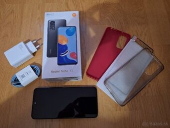 Predám Xiaomi Redmi Note 11 4+2 GB / 128 GB modrý