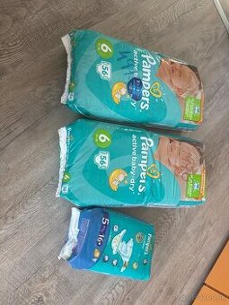 Plienky Pampers 5,6
