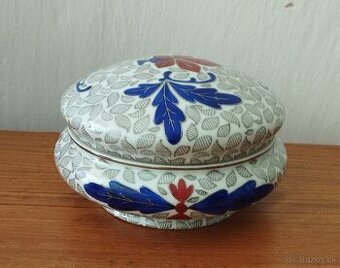 Porcelánová dóza - Viktória China Czechoslovakia
