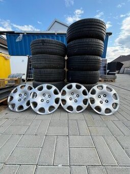 Peugeot – letné pneumatiky s diskami + zimné na plecháčoch s