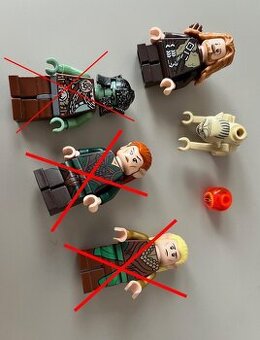 Predam figurky z temy LOTR a jednu Fantasy Era, stav popisan