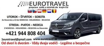 Vodič medzinárodnej prepravy osôb - pravidelne aj záskoky