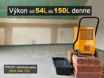Odvlhčovače za najnižšiu cenu v mestách: PP, P0, KE, LM, RK