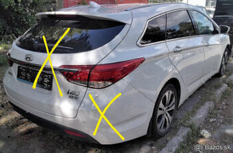 HYUNDAI i40 CW 1.7 CRDi 2015 predam DVERE, 0445110411 TRYSKY