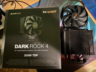 Predám chladič na CPU be quiet Dark Rock 4