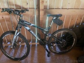 Specialized XC Comp full suspension mountain bike with many