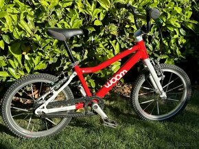 Predám detský bicykel Woom 3 červený
