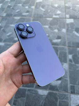Iphone 14 PRO 128GB purple TOP stav ako nový 100% bateria