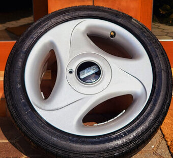 alu R15 4x98, Fiat + Alfa (pneu 195/50)