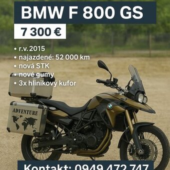 BMW f800 gs