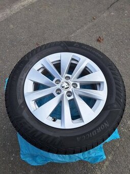 Originál alu disky ŠKODA 6,0Jx16 ET38 205/60 R16