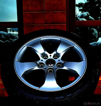 alu R17 5x120, zimné pneu 235/55, Orig. BMW X3