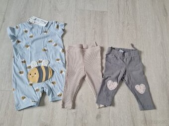 Pyžamo + leginy veľ 62 Lindex