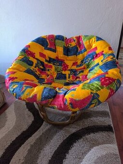 Predám ratánové kreslo vajíčko