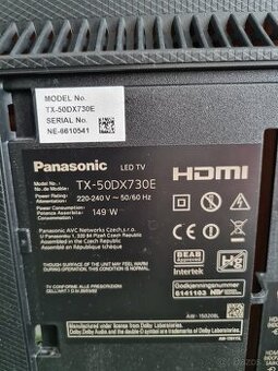 Predam LED TV LG Panasonic TX-50DX730E