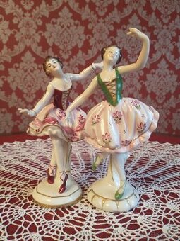 Porcelánové baletky Volkstedt