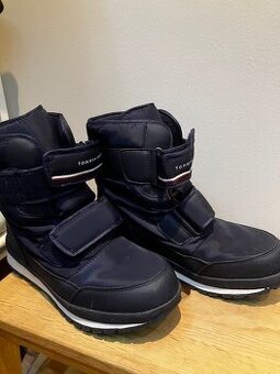 Detské snehule Tommy Hilfiger – Modré, veľkosť EU 24