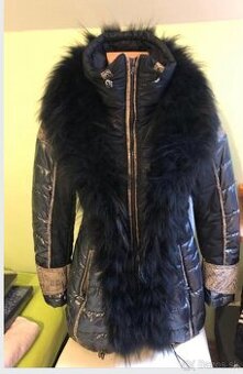 Krasna bunda s kozusinkou z myvala - 1