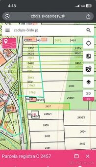830m2 Liptovská Štiavnica