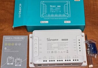 Sonoff 4CH PRO R3 – WiFi inteligentný prepínač (nový, nepouž