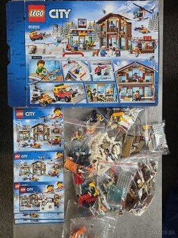 LEGO City 60203 Lyžiarske stredisko – kompletné