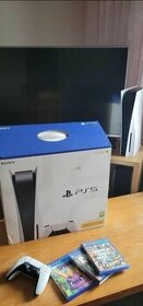 Playstation 5 + 3 hry