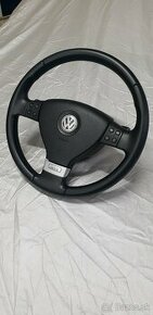 Predám kožený multifunkčný volant Volkswagen GTI DSG - 1