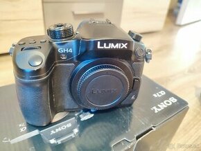 Predám kameru LUMIX GH4 - 1
