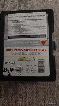 Bezpecnostne matice M12x1.5 ES. 19mm L 27mm