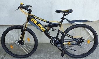 Celoodprúžený horský bicykel pre výšku 158-173cm