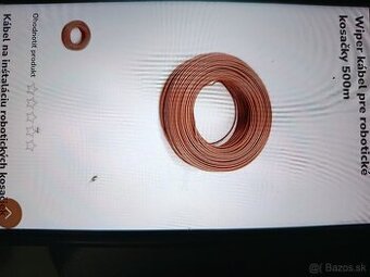 Kábel na inštaláciu robotickych kosaciek