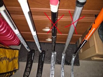 Florbalové hokejky Unihoc 3x a čepele Unihoc 9x