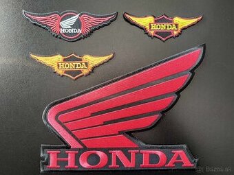 Honda motorkárska nášivka veľka na chrbát
