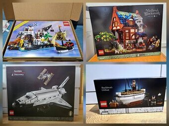 LEGO Icons a Ideas sety NOVÉ