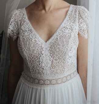 Svadobné šaty Amelia - ivory