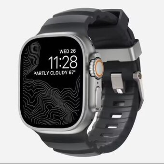 Prémiový mäkký silikónový remienok pre Apple Watch