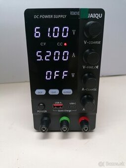 Laboratórny DC zdroj nastaviteľný 0 - 60V , 0 - 5A 300W