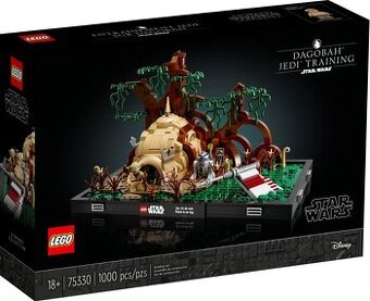 Lego Jediský tréning na planéte Dagobah™ – dioráma 75330