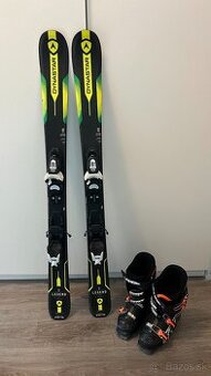 Predam detske lyze 116 cm (120 cm) s lyziarkami