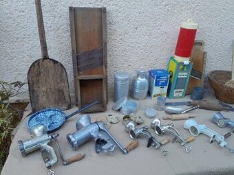 Retro gastro kuchynské a chalupárske naradie.