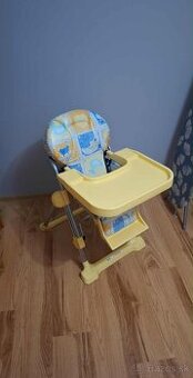 Pohodlná detská jedálenská stolička