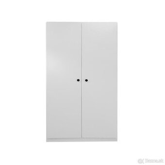 Ponúkam na predaj šatnikové skrine 200x90x50cm -BIELA NOVA