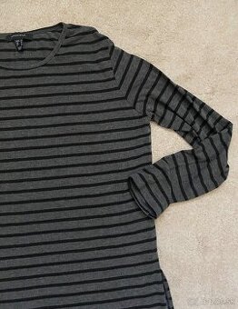 Pásikavé dámske basic tričko