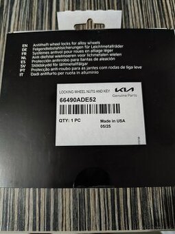 Bezpecnostne matice Kia / Hyundai