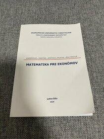 Matematika pre ekonómov