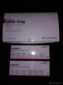 Antigénové testy na Covid 19 NOVÁ CENA - 1