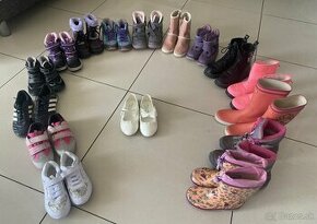 Detské topánky - 16ks
